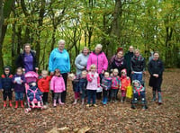 Hallowe’en trail at Kymin round house is spooky success