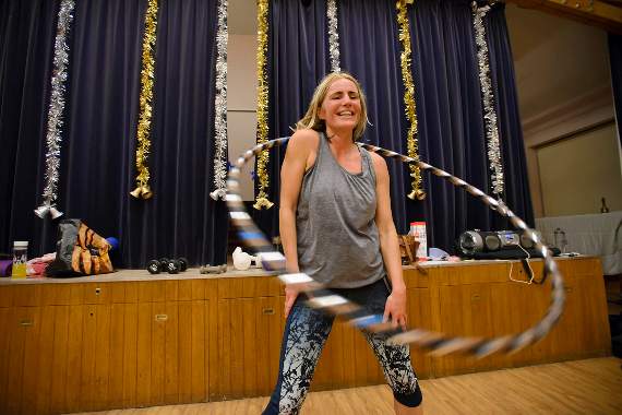 Fitness bootcamp raises hundreds for Bridges