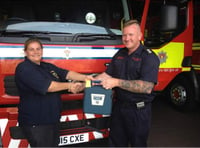 Fire and Rescue Service donates defibrillators