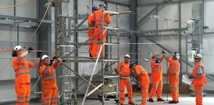 Workers train ahead of Severn Tunnel closure