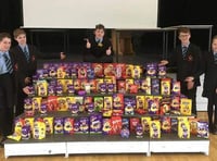 Record amount of eggs collected by Chepstow charity