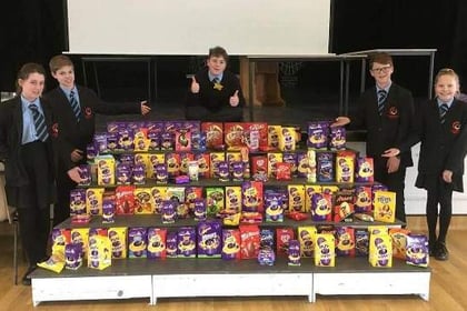 Record amount of eggs collected by Chepstow charity