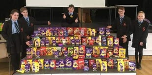 Record amount of eggs collected by Chepstow charity