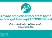 People in Wales who cannot work from home encouraged to use lateral flow self-tests