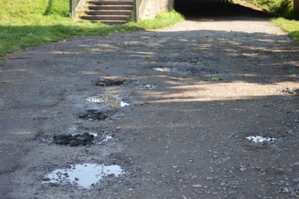 Cash to be spent on resurfacing road