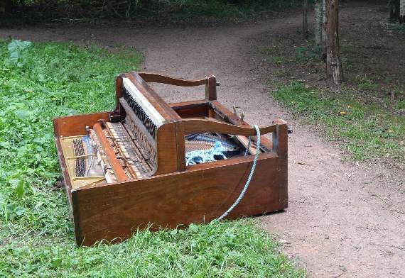 Vandalism in Wyesham Community Woodland