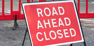 ROAD CLOSED: A465 to The Rising Sun Inn, Llanvihangel Crucorney