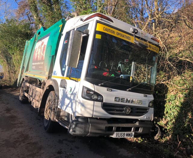 Binmen come to grief