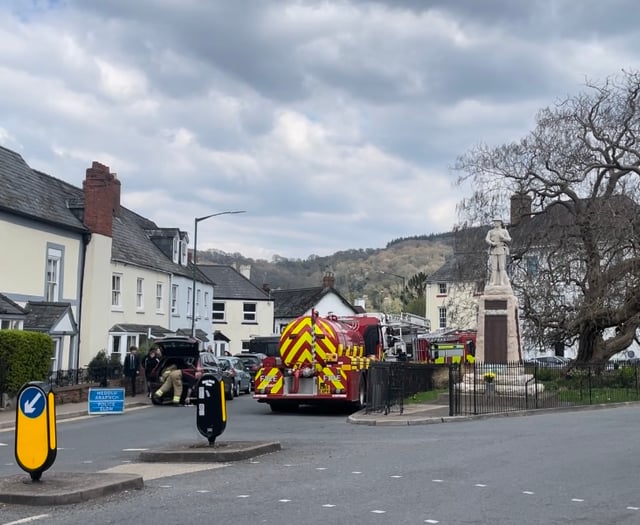 Fire call out at Monmouth Comprehensive School 