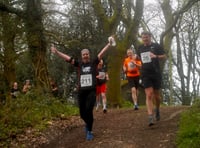 Runners reach for skies in annual hill race
