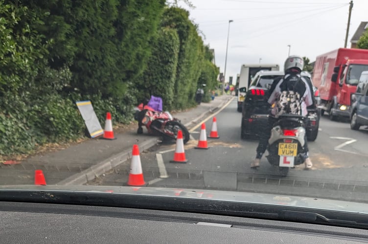 Larkfield crash