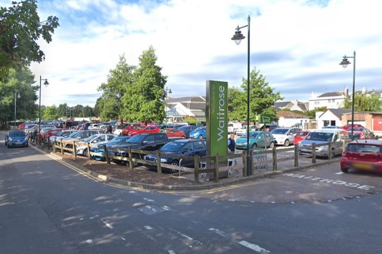 Waitrose car park