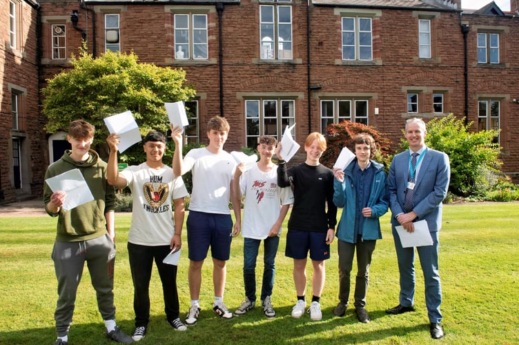 Monmouth Boys' school students