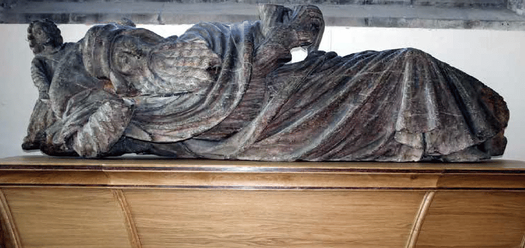 The Jesse Figure and the Jesse Window at St Mary’s Church in Abergavenny