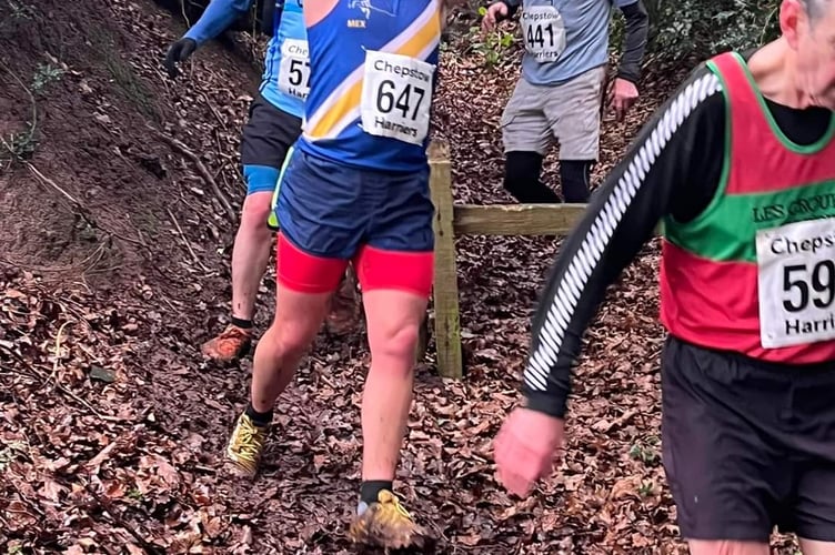 Spirit runners raced in the Kymin winter Hill run