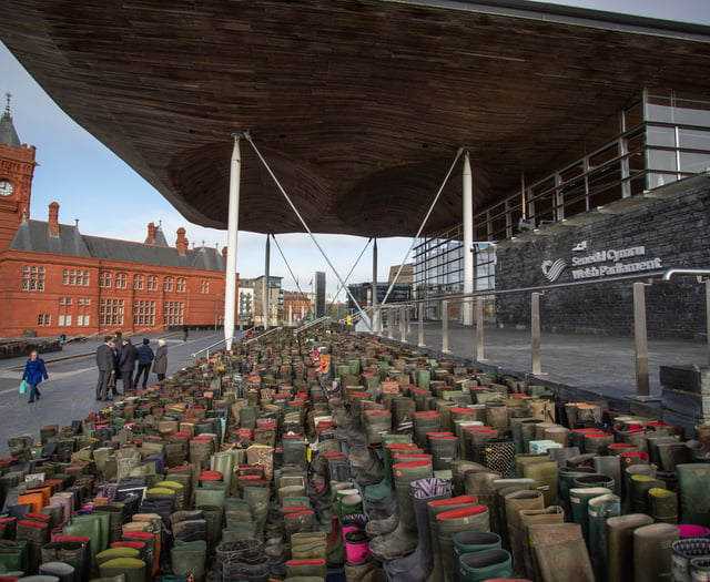 Stark wellies display puts the boot into Government's SFS policy plans