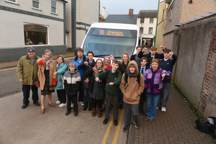 Parents and students express their opinion at loss of bus times