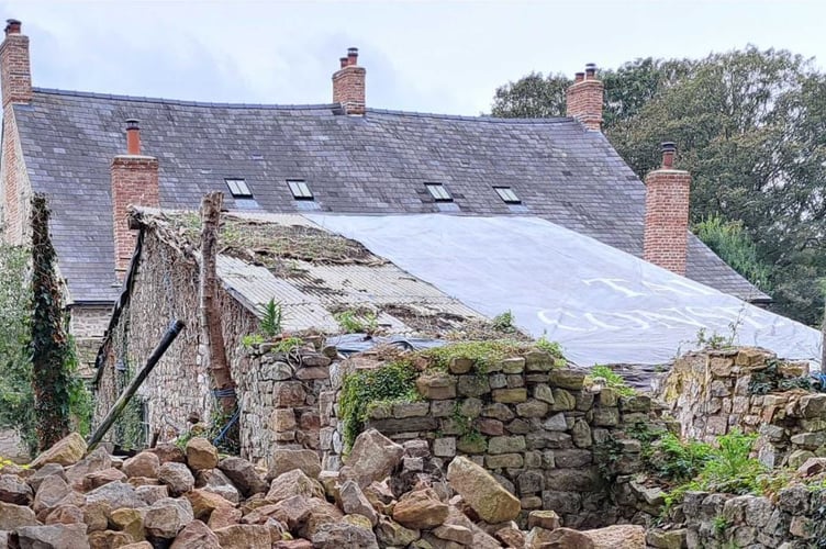 The wash house at Caerwent House