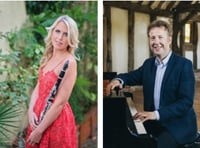 Acclaimed clarinet and piano duo at St Briavels