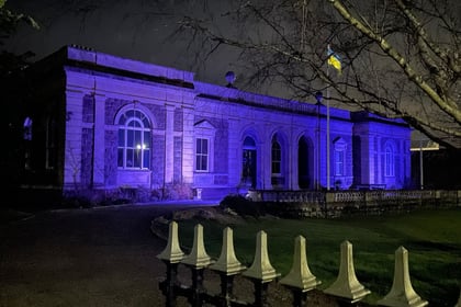 Sessions House in Usk to light up blue for World Parkinson’s Day 2024