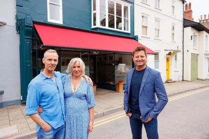Renovation of shop into family home is watched by millions on TV