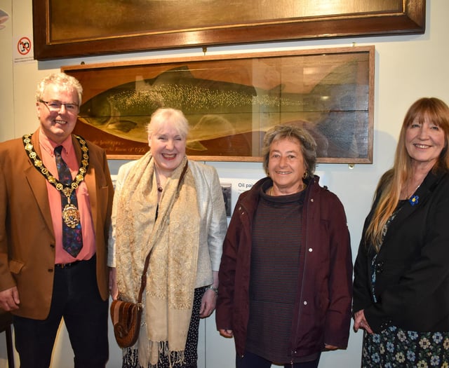 Museum’s exhibition makes waves over giant Usk salmon catch