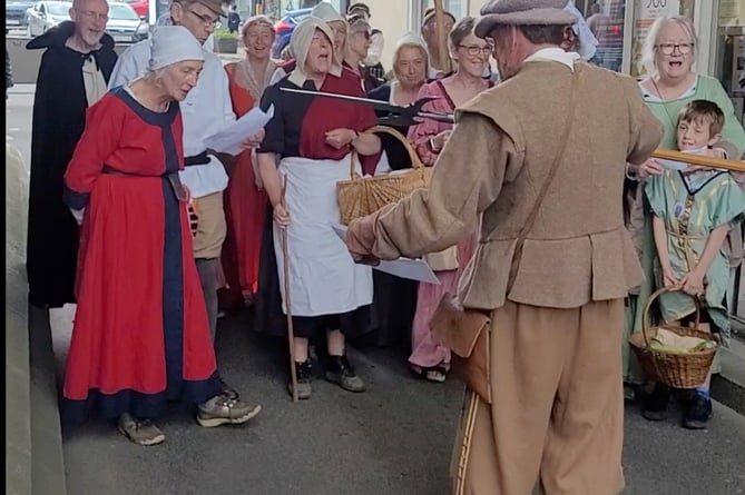 'Angry' scenes as locals are told they have to pay a penny to enter the town.