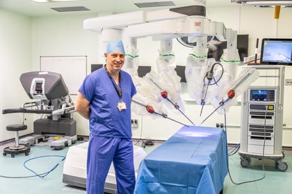Surgical robot at Royal Gwent Hospital to revolutionise surgical care 