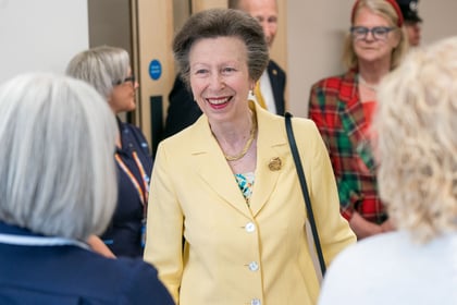 Princess Royal visits Forest to open new hospital