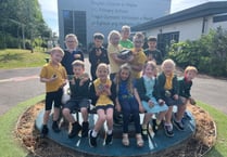 Raglan pupils connect with Sidney the Snake