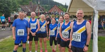 Nearly 200 runners tackle the Tintern Trot