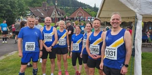 Nearly 200 runners tackle the Tintern Trot