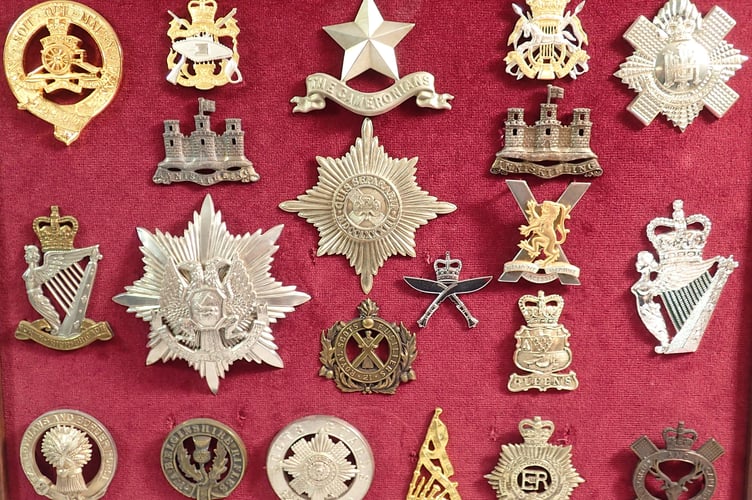 Cap badges