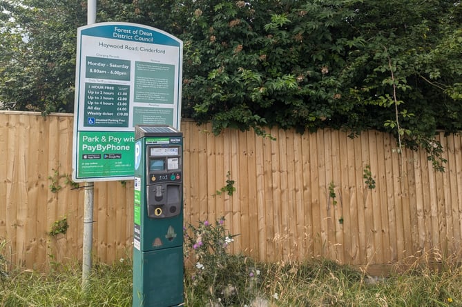 Cinderford Heywood Road Car Park