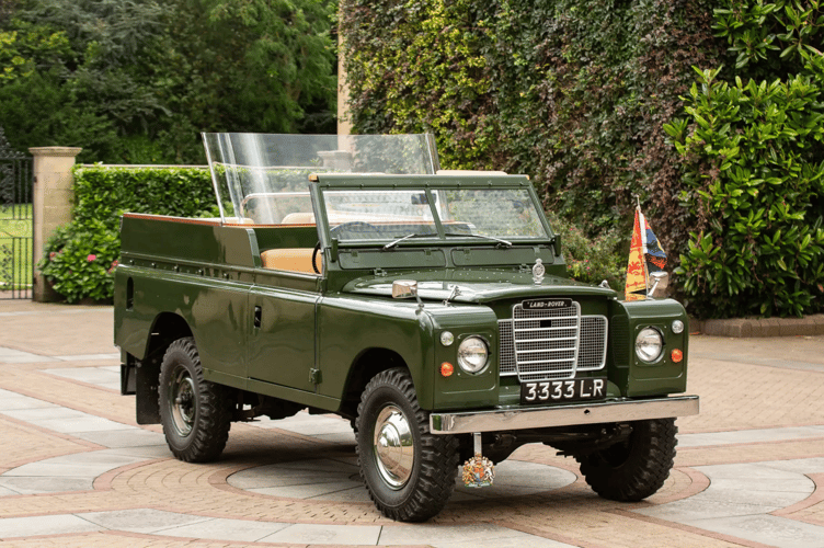 The 1978 Land Rover Series III ‘Royal Review’