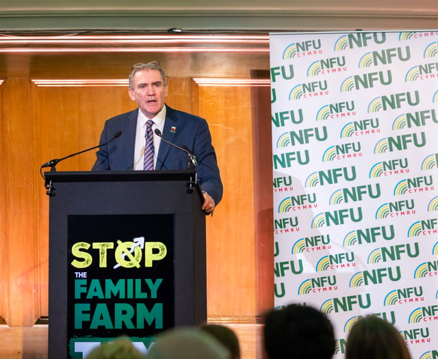 NFU Cymru joins Big Banner Day against family farm tax