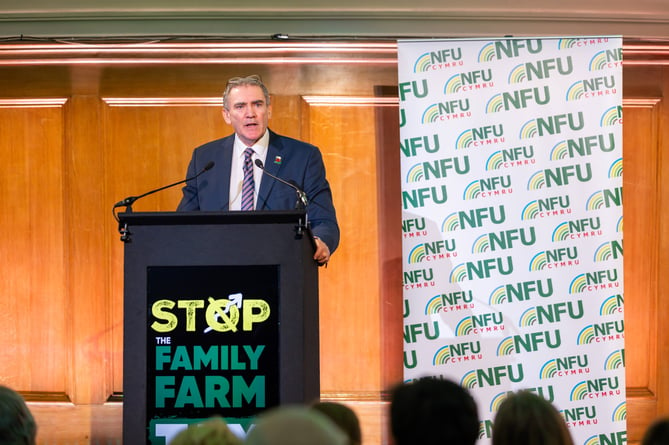 NFU Cymru President, Aled Jones