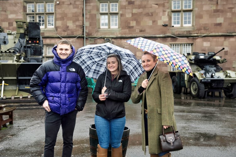 Prepared for the weather on New Year's day