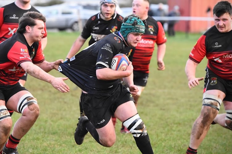 Chepstow 1st XV beat the big freeze and chilled out with a 39-19 win over Oakdale. File photo: Chepstow RFC