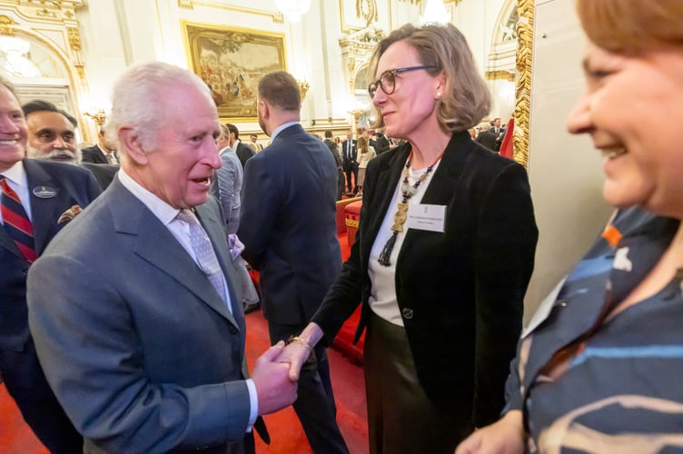 Catherine Fookes MP with King Charles III